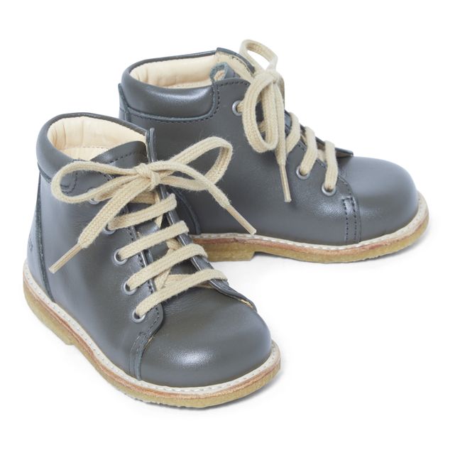Lace-up Boots Verde oliva