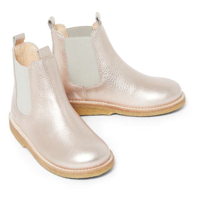 Botas Chelsea | Oro rosado