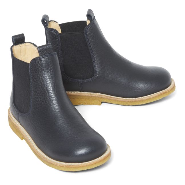 Chelsea Boots Classic Schmal Navy