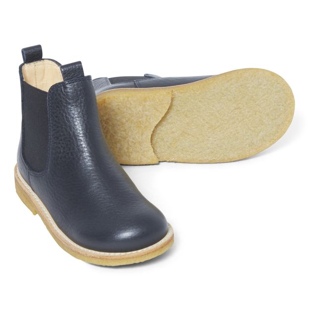 Chelsea Boots Classic Schmal | Navy