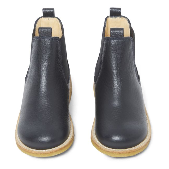 Classic Chelsea Boots | Navy blue
