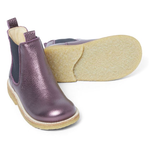 Sparkly Chelsea Boots Viola