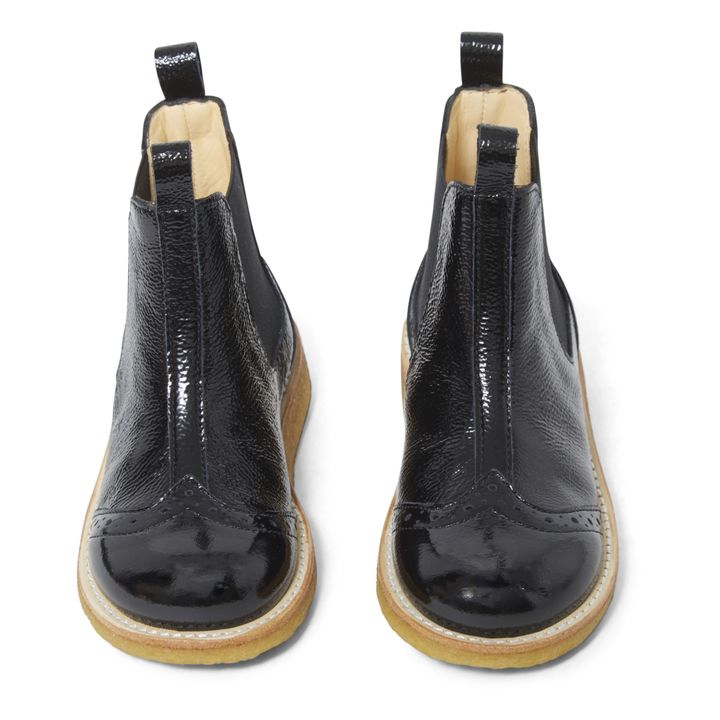 Classic Patent Chelsea Boots | Black- Product image n°3