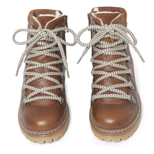 Boots Tex Lacets | Cognac