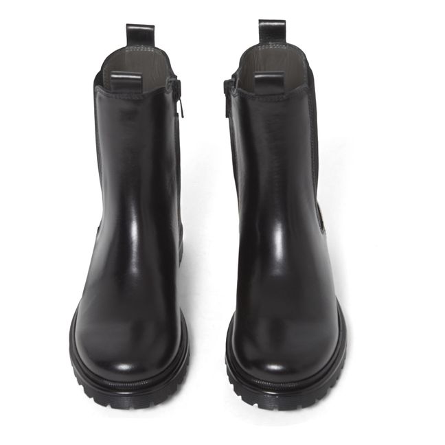 Chelsea Boots Montantes Semelle Funky | Noir