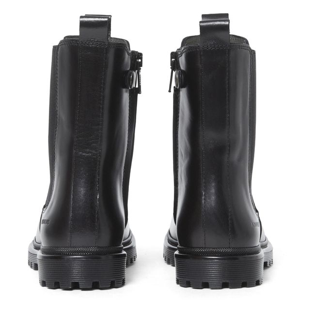 Chelsea Boots Montantes Semelle Funky | Noir