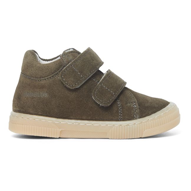 Velcro Sneakers | Olive green