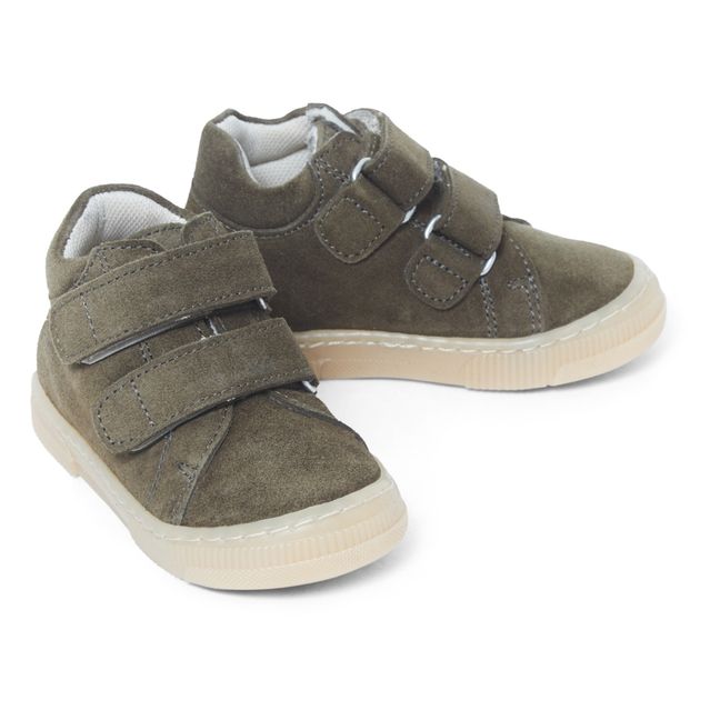 Velcro Sneakers | Olive green