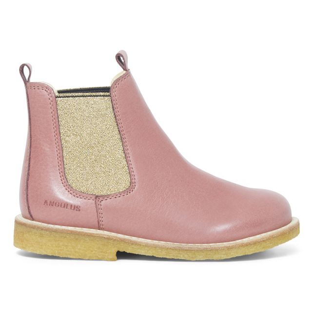 Sparkly Chelsea Boots | Pink