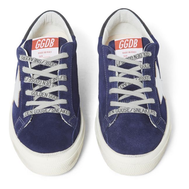 May Suede Sneakers Azul Marino
