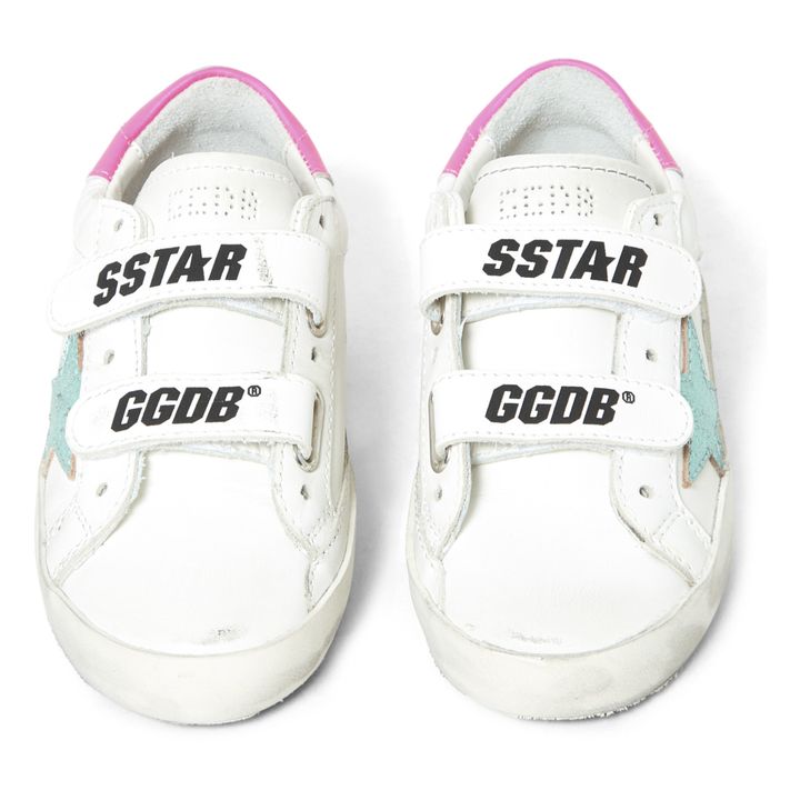 Old School Laminated Star Velcro Sneakers Rosa- Imagen del producto n°3