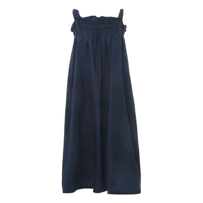 Clementine Mumu Dress | Navy blue