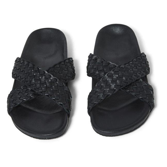 Stockholm Braided Sandals - Women’s Collection corn | Black