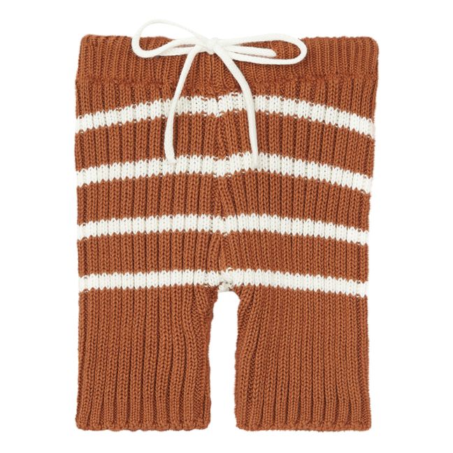 Heritage Knit Shorts | Camel