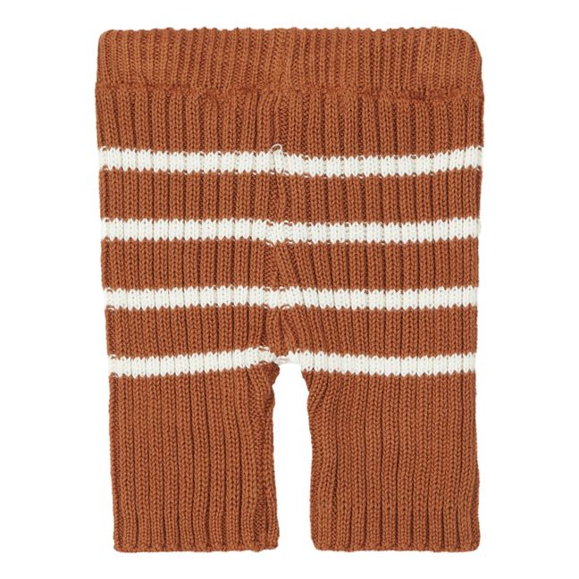 Heritage Knit Shorts Camel