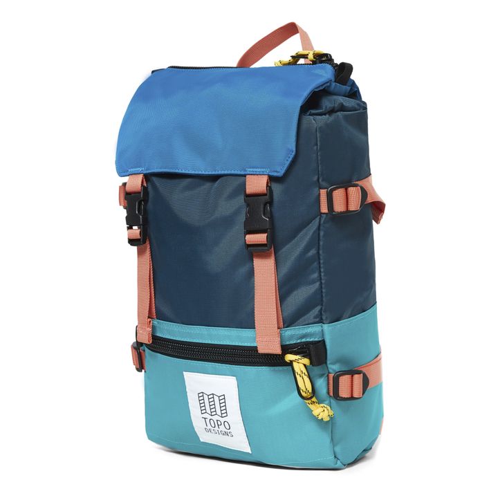 Rover Pack Mini Recycled Nylon Backpack | Blue- Product image n°1