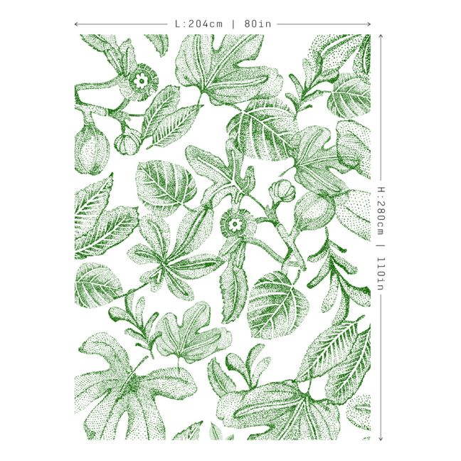 Fig Wall Decoration Green