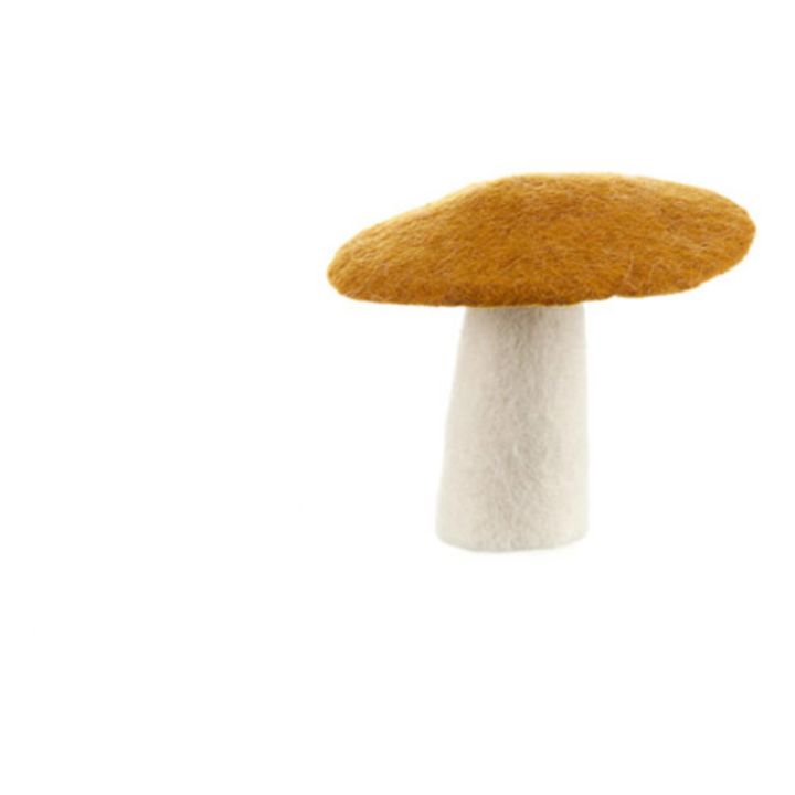 Decorative Felt Mushroom | Gold- Produktbild Nr. 2