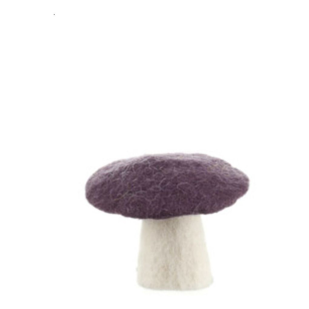 Decorative Felt Mushroom Pflaume- Produktbild Nr. 0