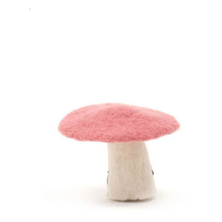 Decorative Felt Mushroom | Pink- Product image n°0