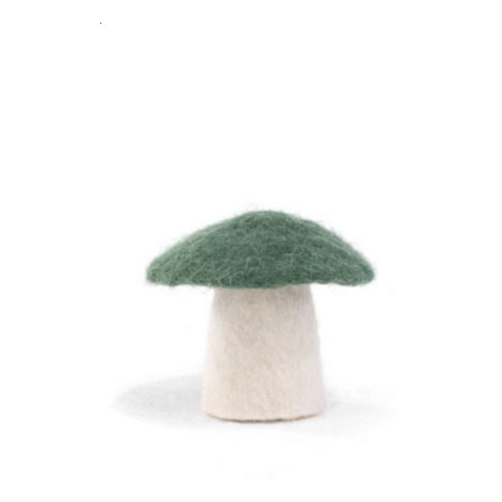 Decorative Felt Mushroom | Dunkelgrün- Produktbild Nr. 0