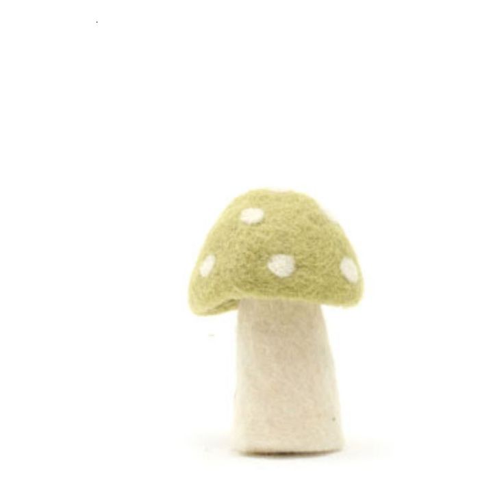 Dotty Decorative Felt Mushroom | Lindengrün- Produktbild Nr. 0
