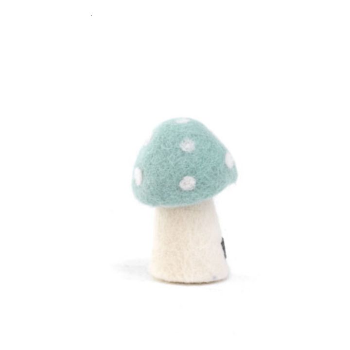 Dotty Decorative Felt Mushroom | Jade- Produktbild Nr. 0