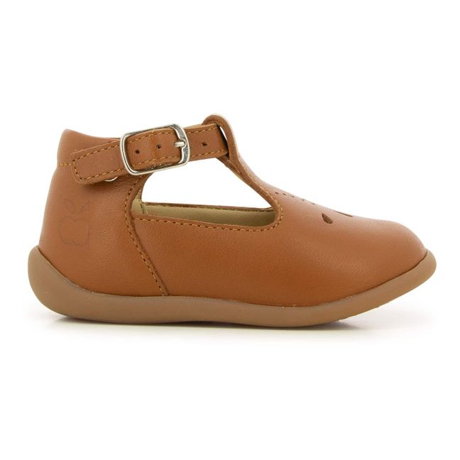 Stand-Up Ankle Boots Camel