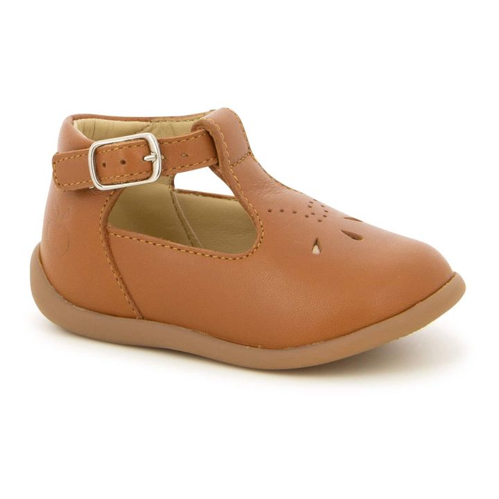 Stand-Up Ankle Boots Camel- Product image n°1
