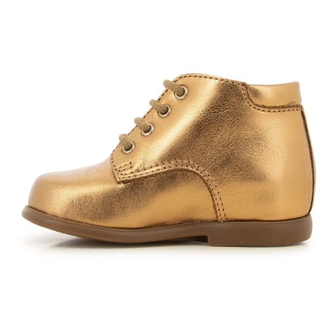 Nioupi Ankle Boots | Gold