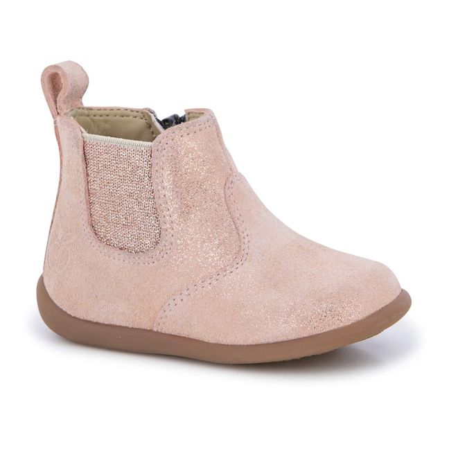 Jod Glitter Stand-Up Boots Pale pink