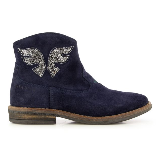 Billy West Boots | Navy blue