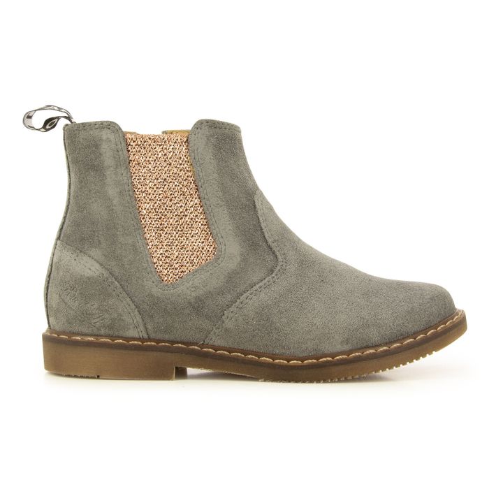 City Jodzip Suede Chelsea Boots Grey- Product image n°0