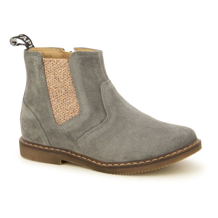 City Jodzip Suede Chelsea Boots Grey- Product image n°1