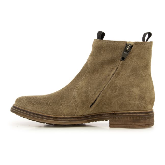 Brother Jodzip Boots | Taupe brown