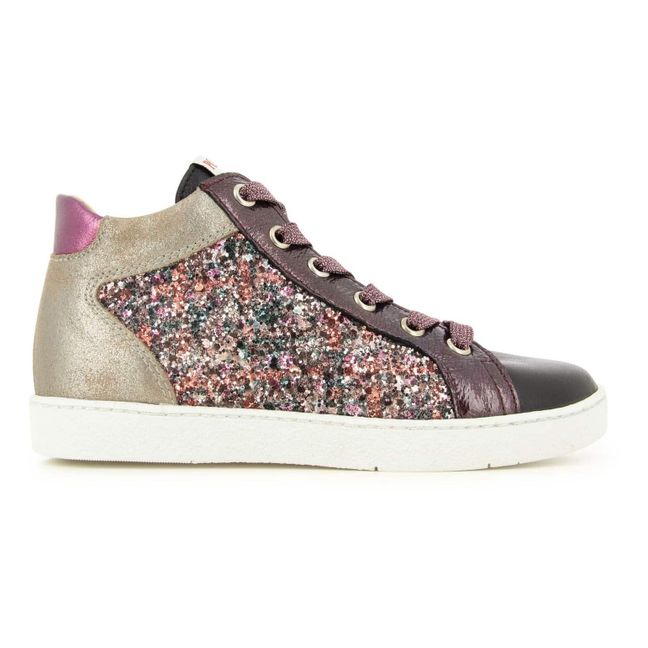 Zippy Sparkly Sneakers Pflaume
