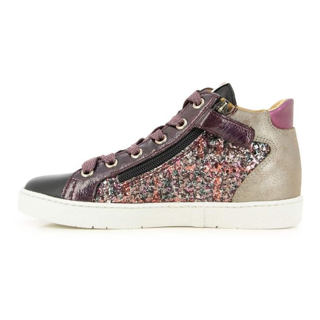 Zippy Sparkly Sneakers Pflaume