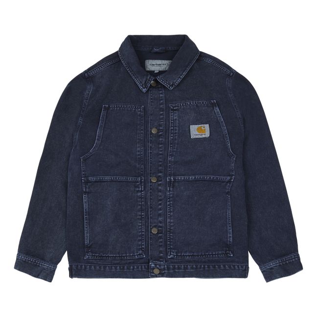 Organic Cotton Denim Jacket Navy blue