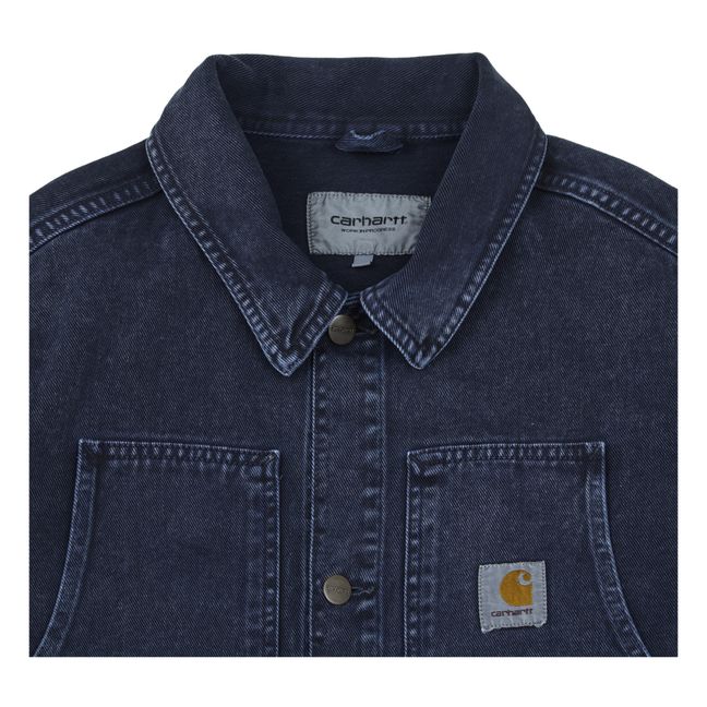 Organic Cotton Denim Jacket Navy blue