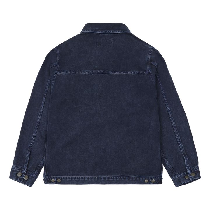 Organic Cotton Denim Jacket Navy blue- Product image n°2