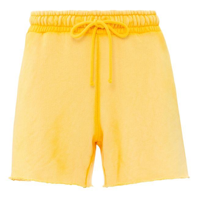 Brooklyn Fleece Shorts Yellow