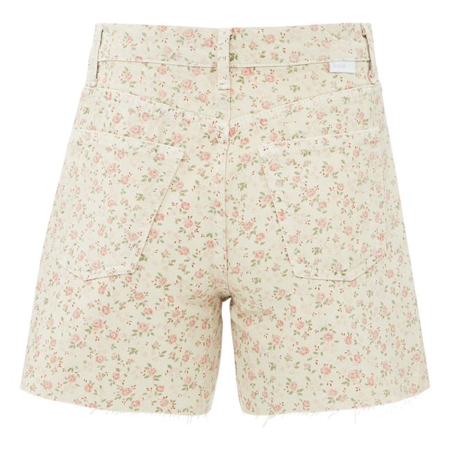 The Monty High Rise Relaxed Organic Cotton Shorts Desert Rose
