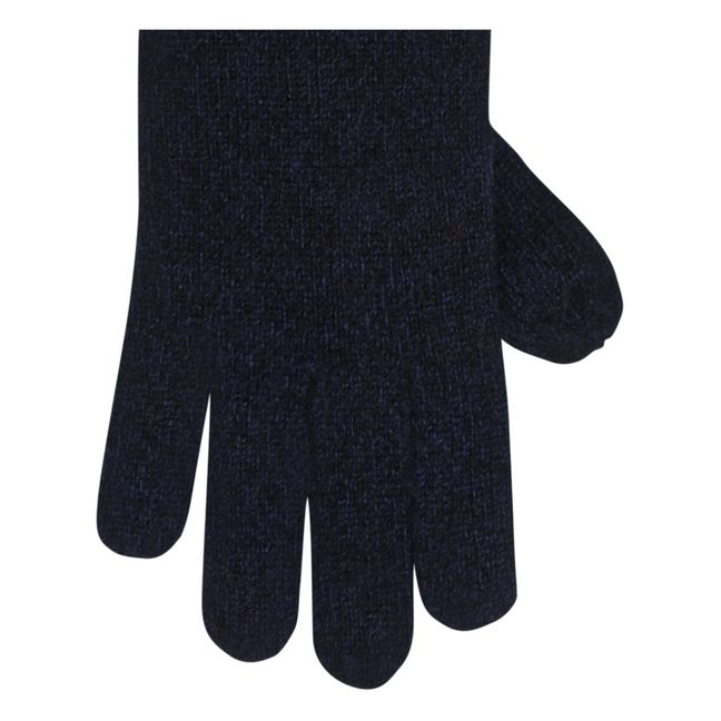 Dafain Merino Wool Gloves - Women’s Collection - Navy blue