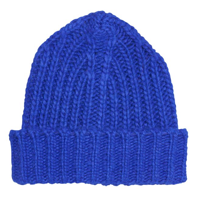 Mütze Nanet Wolle - Damenkollektion -  | Blau