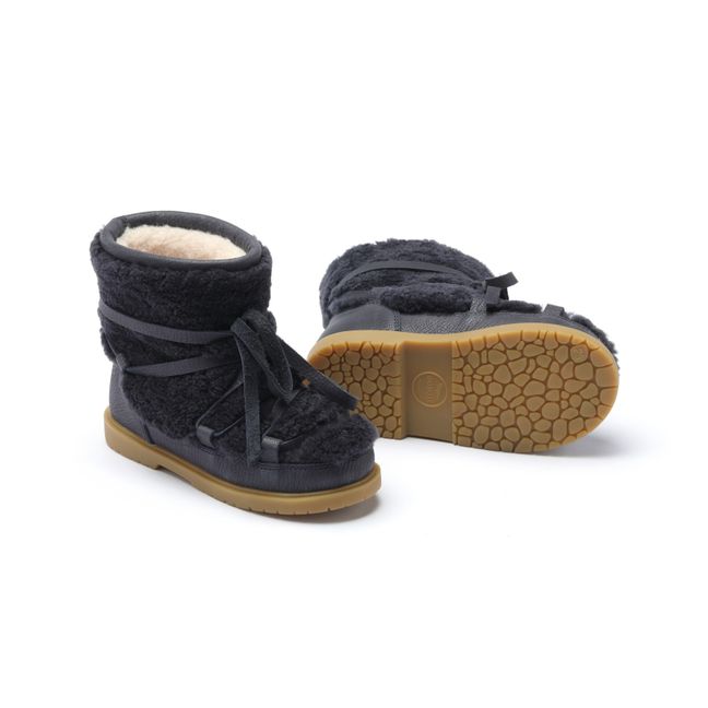 Boots Fourrées Inuka | Bleu marine