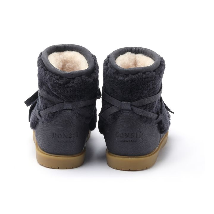 Inuka Fur-Lined Boots Azul Marino- Imagen del producto n°4