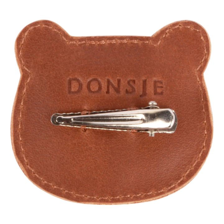 Josy Bear Hair Clip Cognac- Product image n°2