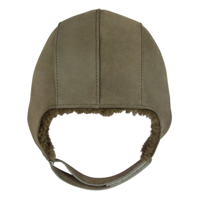 James Fur-Lined Hat Charcoal grey