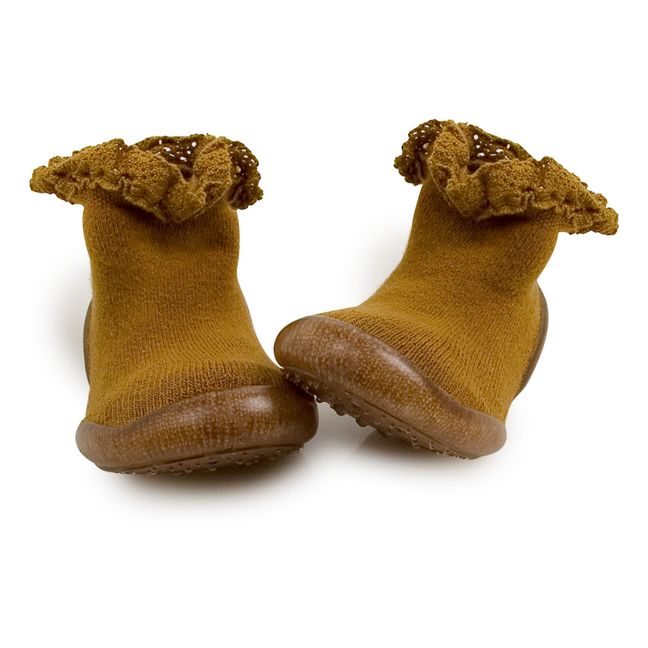 Mademoiselle Slippers | Amarillo Mostaza