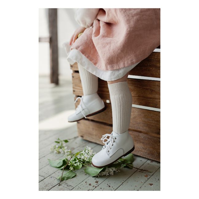 La Haute Socks | Ecru